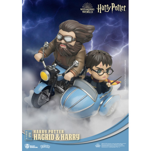 Harry Potter - Figurine Hagrid & Harry Potter Diorama D-Stage