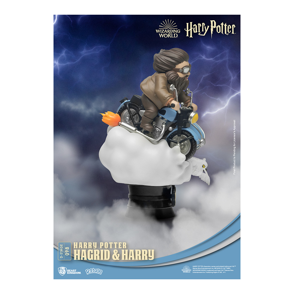 Harry Potter - Figurine Hagrid & Harry Potter Diorama D-Stage