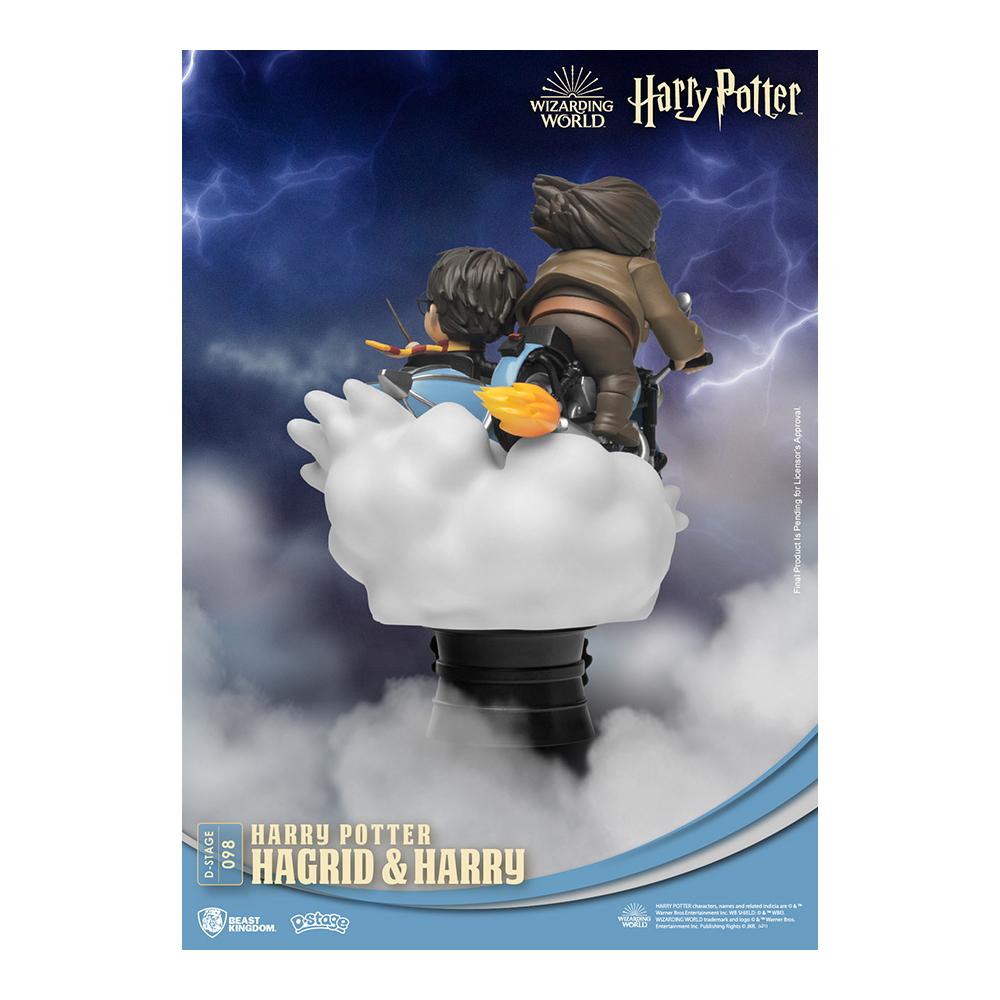 Harry Potter - Figurine Hagrid & Harry Potter Diorama D-Stage