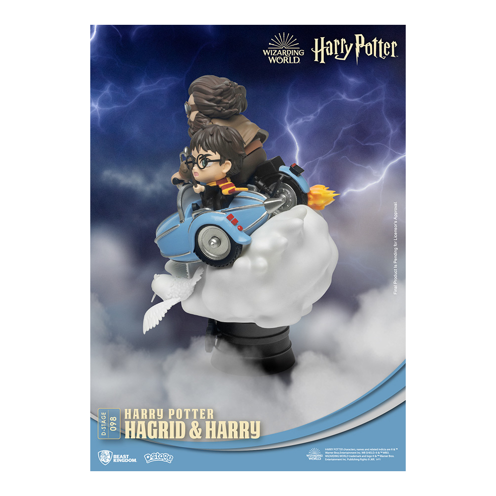 Harry Potter - Figurine Hagrid & Harry Potter Diorama D-Stage