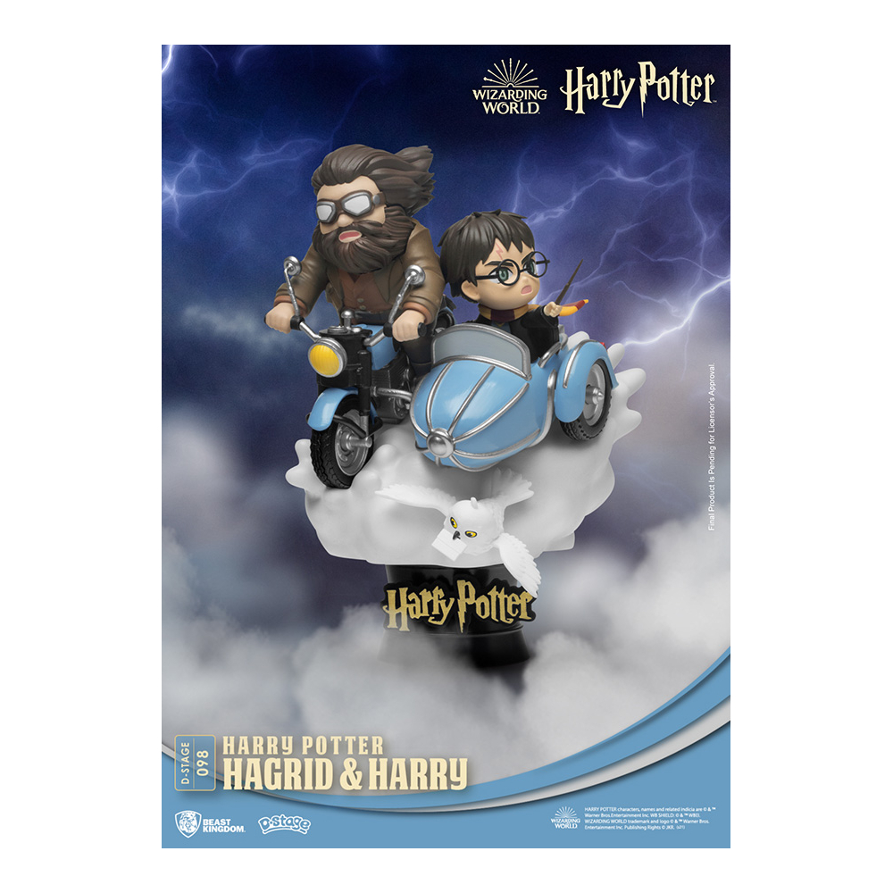 Harry Potter - Figurine Hagrid & Harry Potter Diorama D-Stage