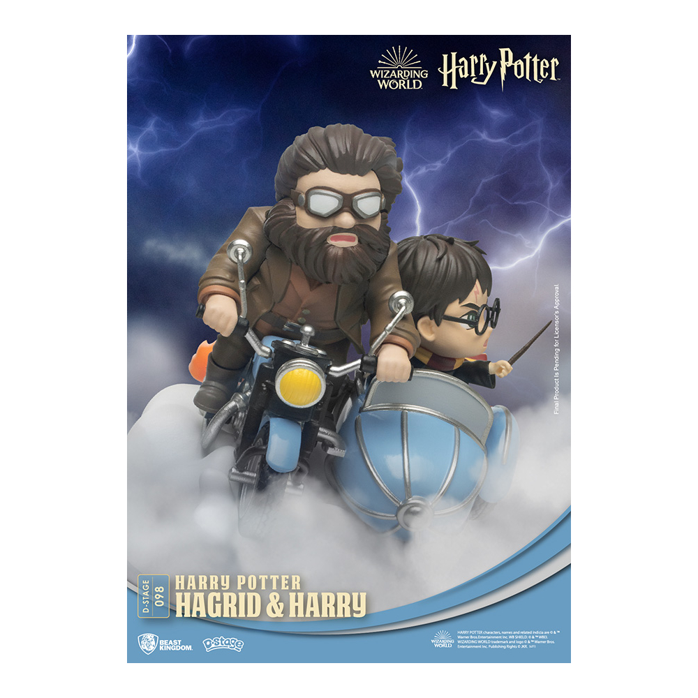 Harry Potter - Figurine Hagrid & Harry Potter Diorama D-Stage