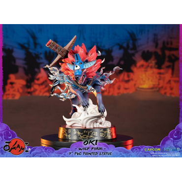 Okami - Figurine Oki Wolf Form Ver.