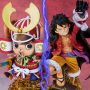 One Piece - Figurine Monkey D. Luffy & Tony Tony Chopper Figuarts Zero WT100