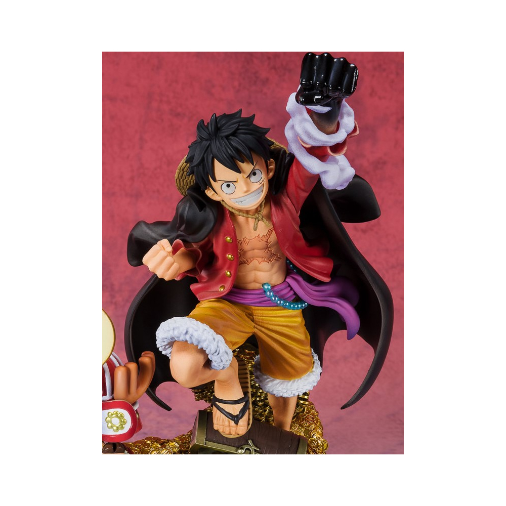 One Piece - Figurine Monkey D. Luffy & Tony Tony Chopper Figuarts Zero WT100