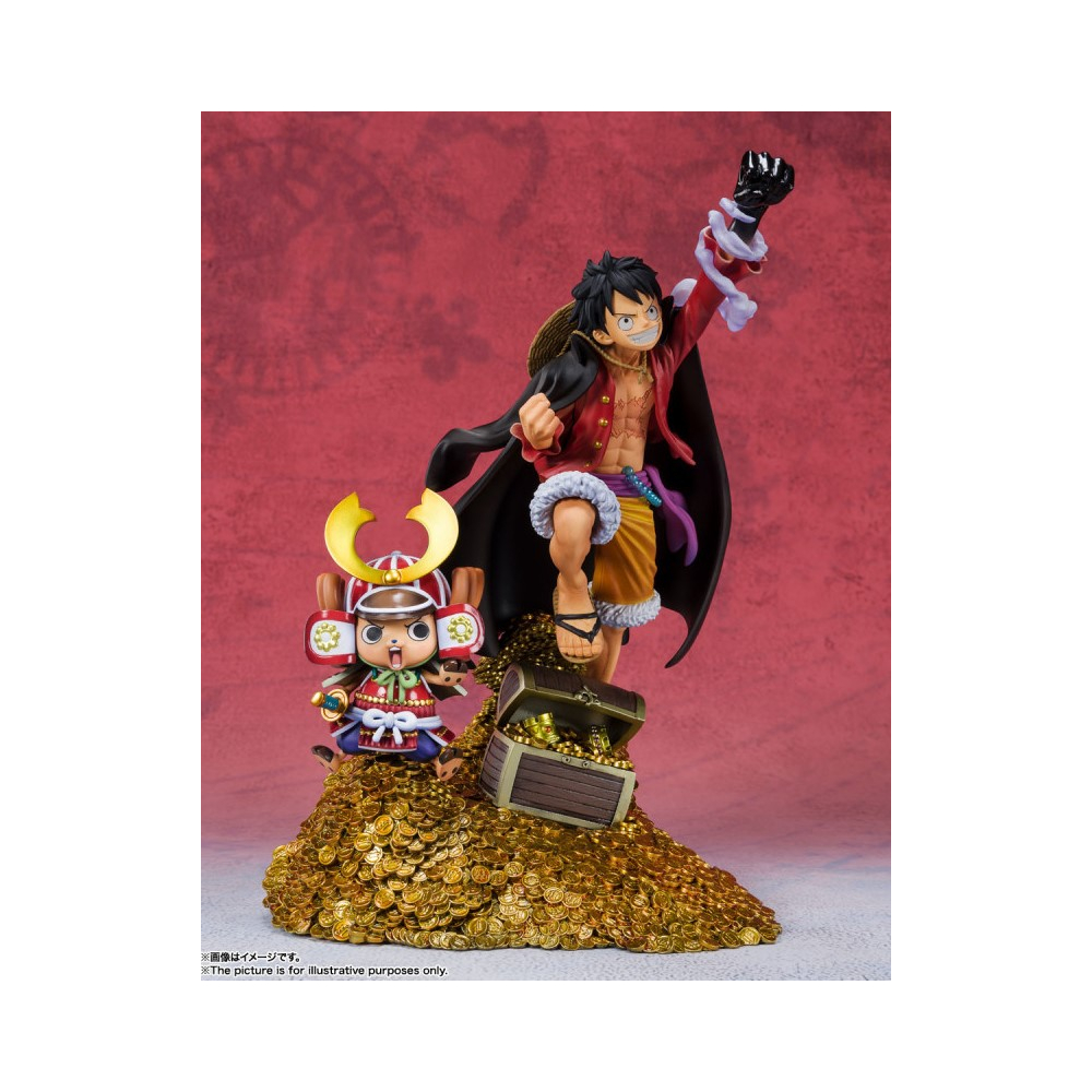 One Piece - Figurine Monkey D. Luffy & Tony Tony Chopper Figuarts Zero WT100