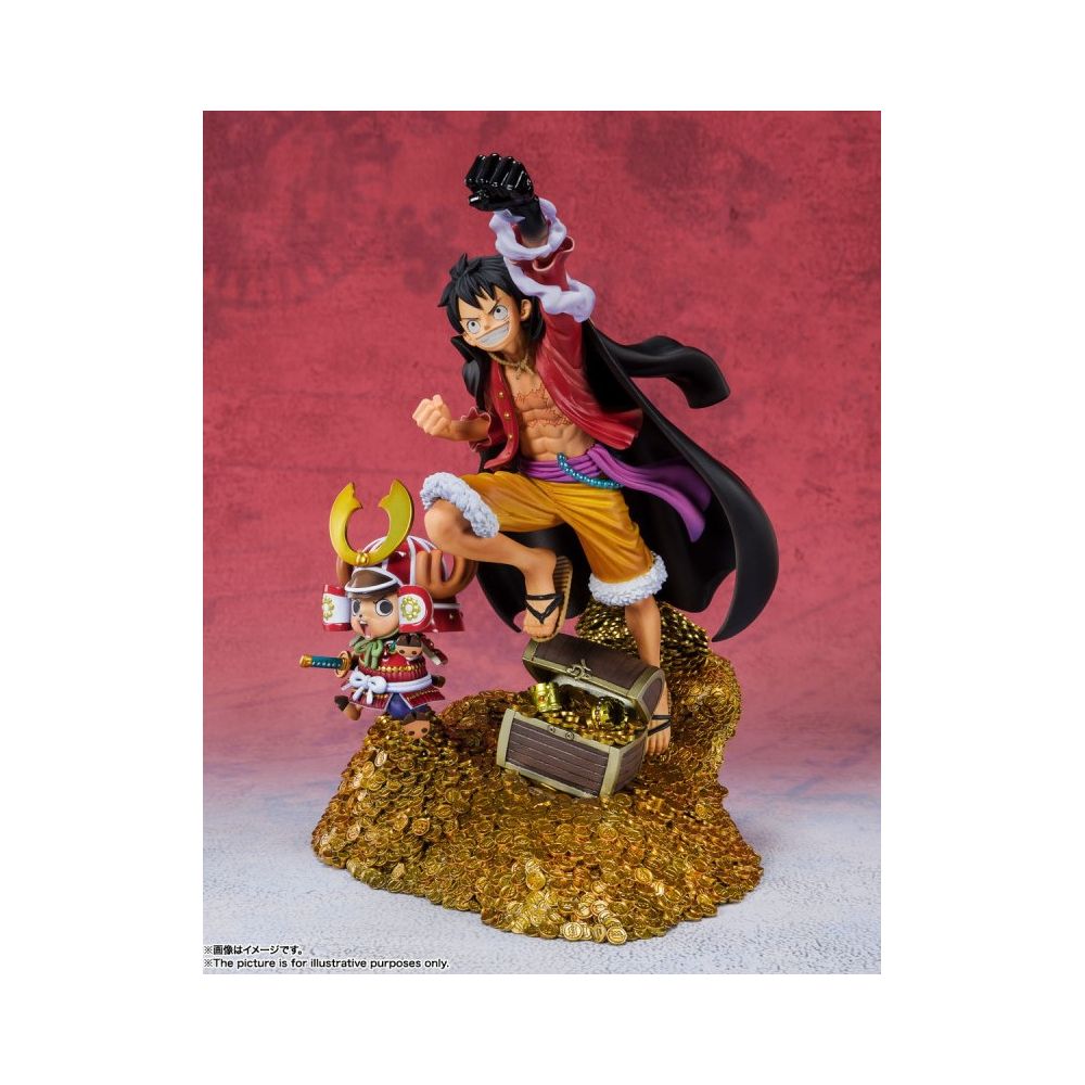 One Piece - Figurine Monkey D. Luffy & Tony Tony Chopper Figuarts Zero WT100