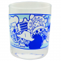 One Piece - Verre Pirates Logo Bleu Romance Dawn For The New World Ichiban Kuji [Lot H]