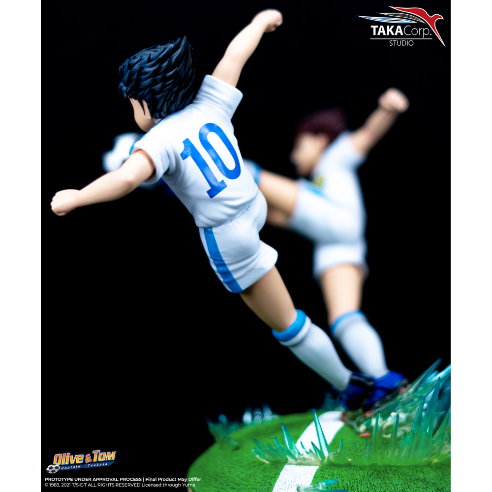 Captain Tsubasa - Figurine Olivier Atton & Ben Becker Golden Twin Shoot