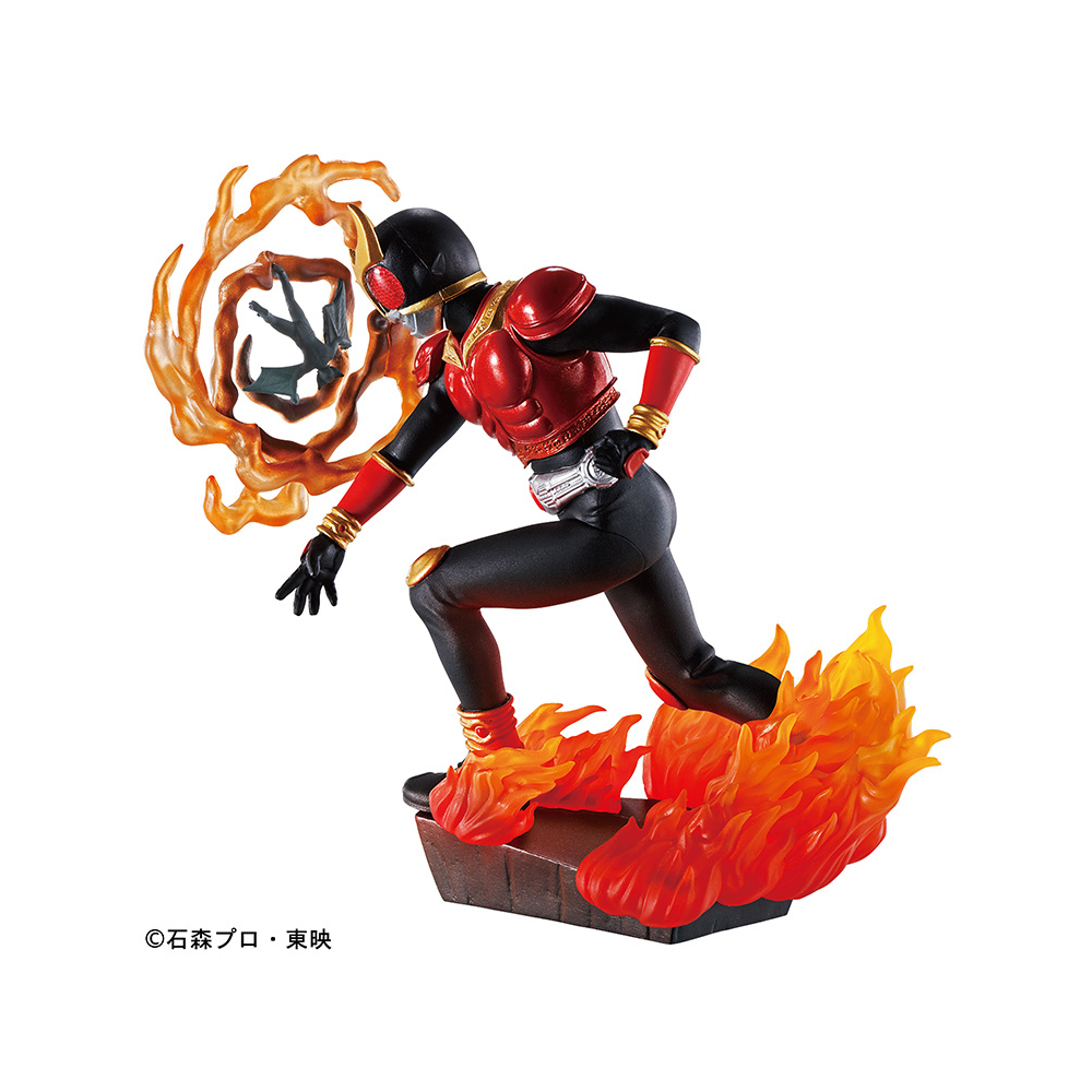 Kamen Rider - Pack de 4 Figurines Legend Rider Memories Petitrama