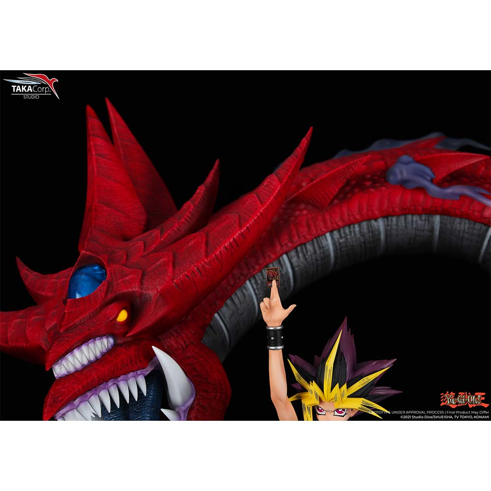 Yu-Gi-Oh! - Statue Yami Yugi & Slifer Le Dragon Céleste