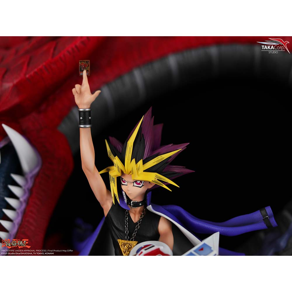 Yu-Gi-Oh! - Statue Yami Yugi & Slifer Le Dragon Céleste