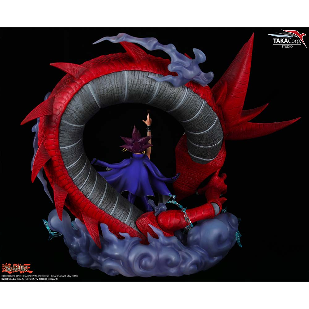 Yu-Gi-Oh! - Statue Yami Yugi & Slifer Le Dragon Céleste