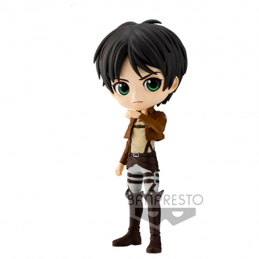 Attack On Titan - Figurine Eren Jaeger Q-Posket Ver. A