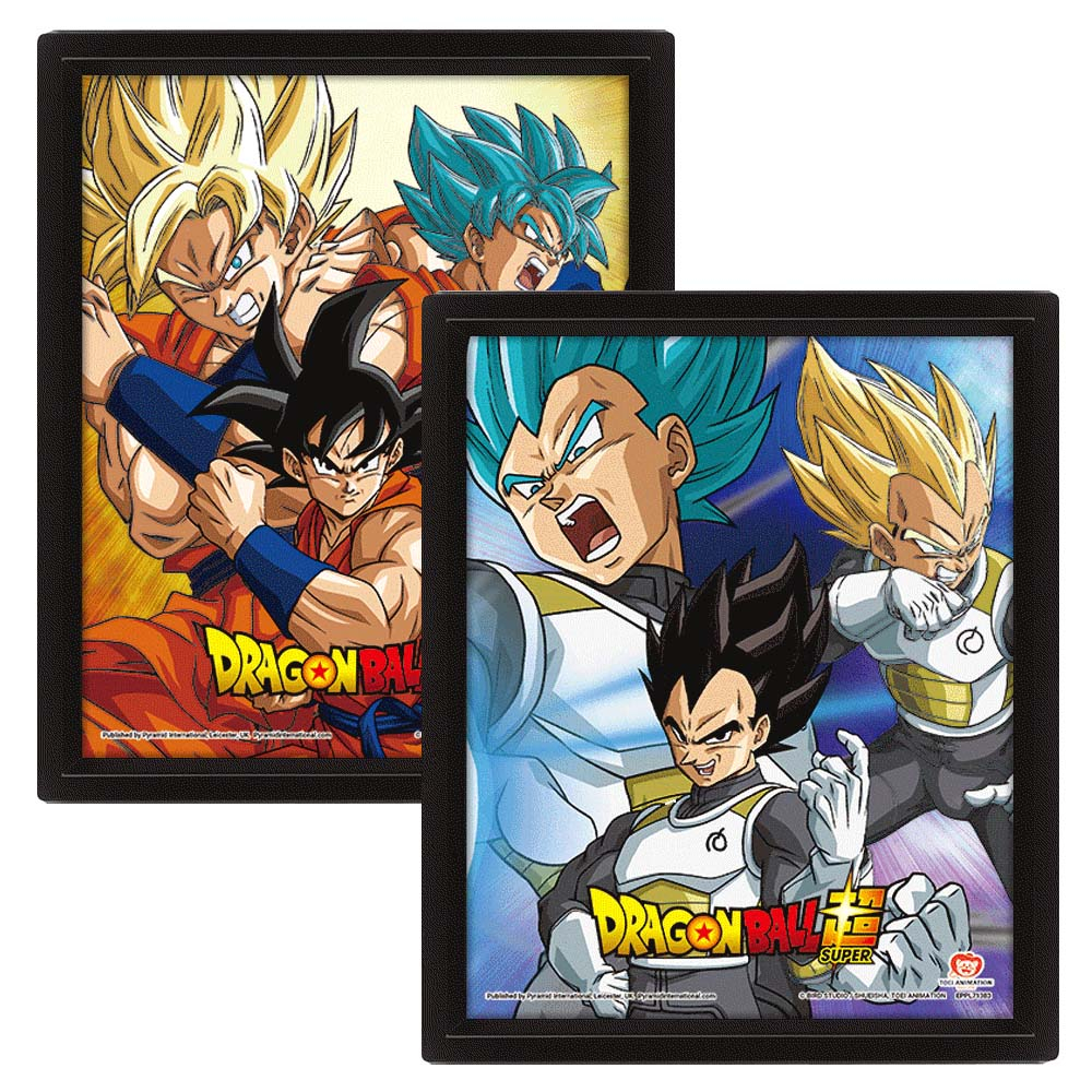 Dragon Ball Z - Poster Amis & Rivaux Dragon Ball Effet 3D