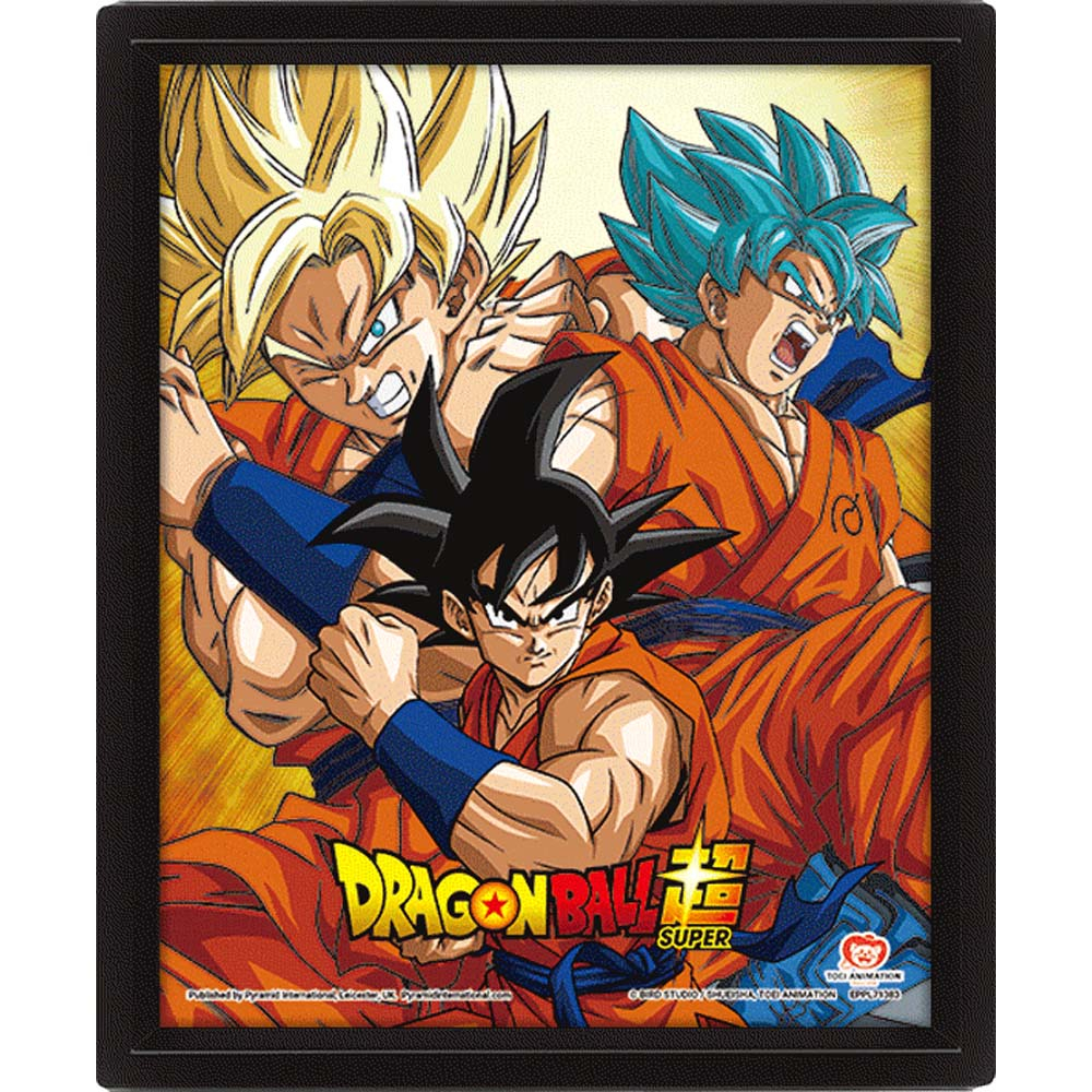 Dragon Ball Z - Poster Amis & Rivaux Dragon Ball Effet 3D