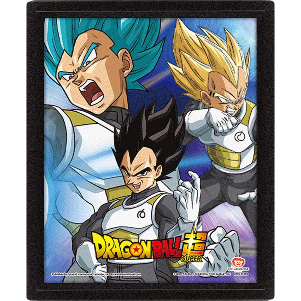 Dragon Ball Z - Poster Amis & Rivaux Dragon Ball Effet 3D