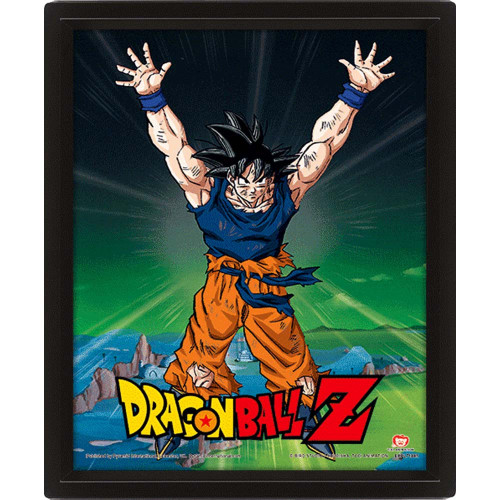 Dragon Ball Z - Poster Power Levels Dragon Ball Effet 3D