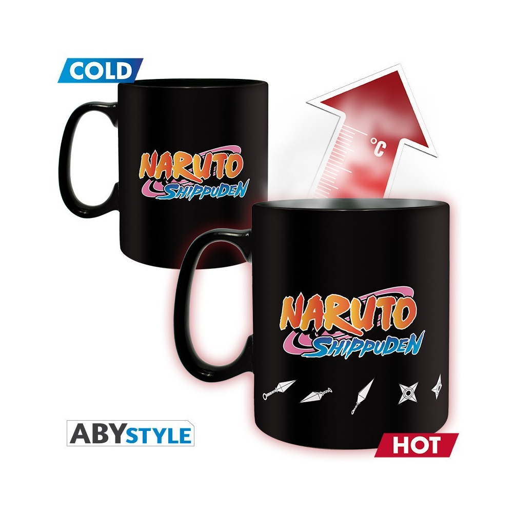 Naruto Shippuden - Mug Naruto Thermo Reactif