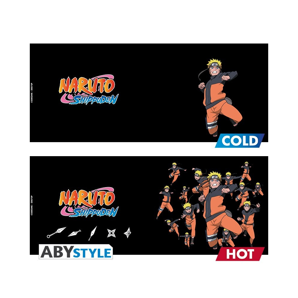 Naruto Shippuden - Mug Naruto Thermo Reactif