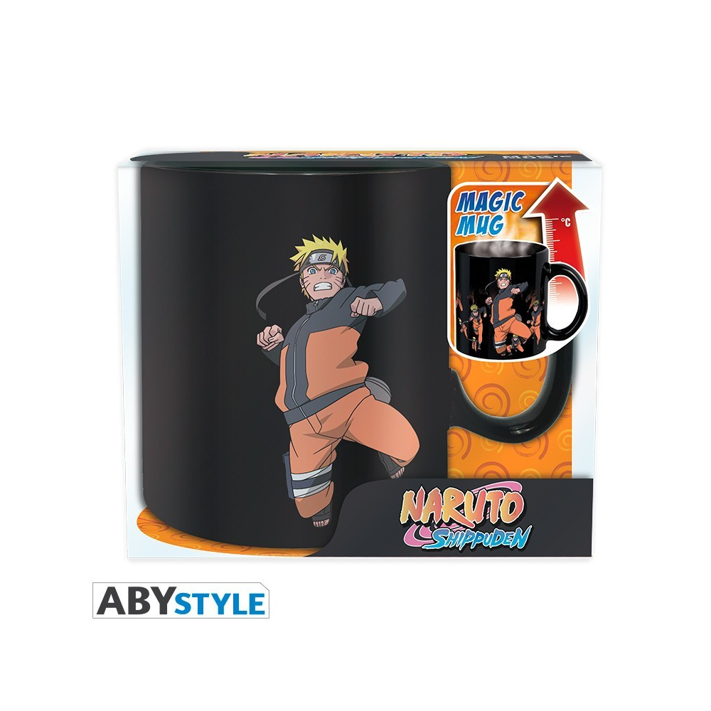 Naruto Shippuden - Mug Naruto Thermo Reactif