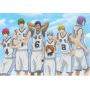 Kuroko No Basket - Lot de 4 photos encadrées (Set 5)