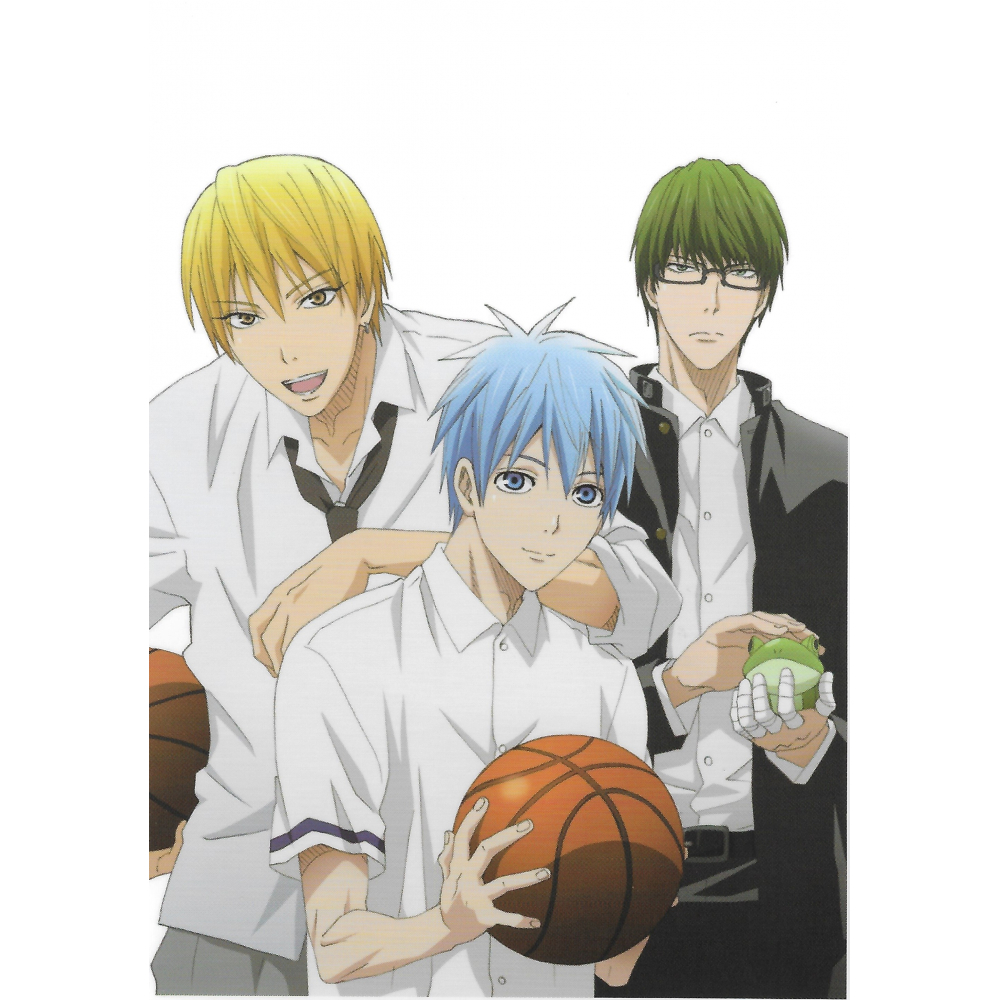 Kuroko No Basket - Lot de 4 photos encadrées (Set 6)