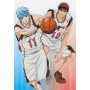 Kuroko No Basket - Lot de 4 photos encadrées (Set 9)