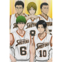 Kuroko No Basket - Lot de 4 photos encadrées (Set 9)