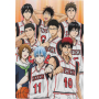 Kuroko No Basket - Lot de 4 photos encadrées (Set 18)