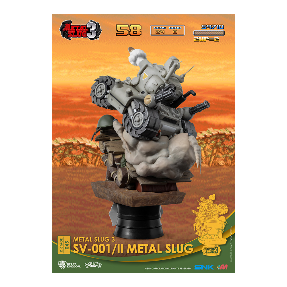 Metal Slug 3 - Figurine SV-001/II Diorama [D-Stage 045]