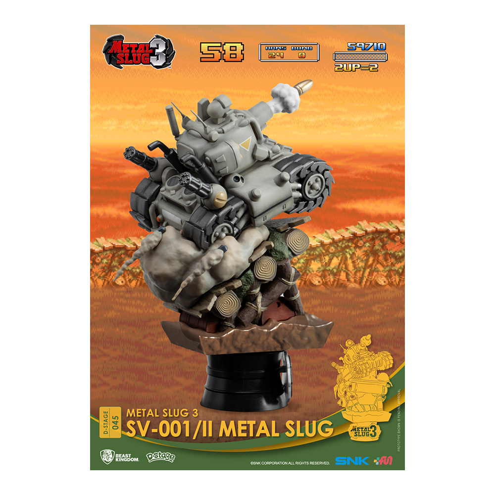 Metal Slug 3 - Figurine SV-001/II Diorama [D-Stage 045]