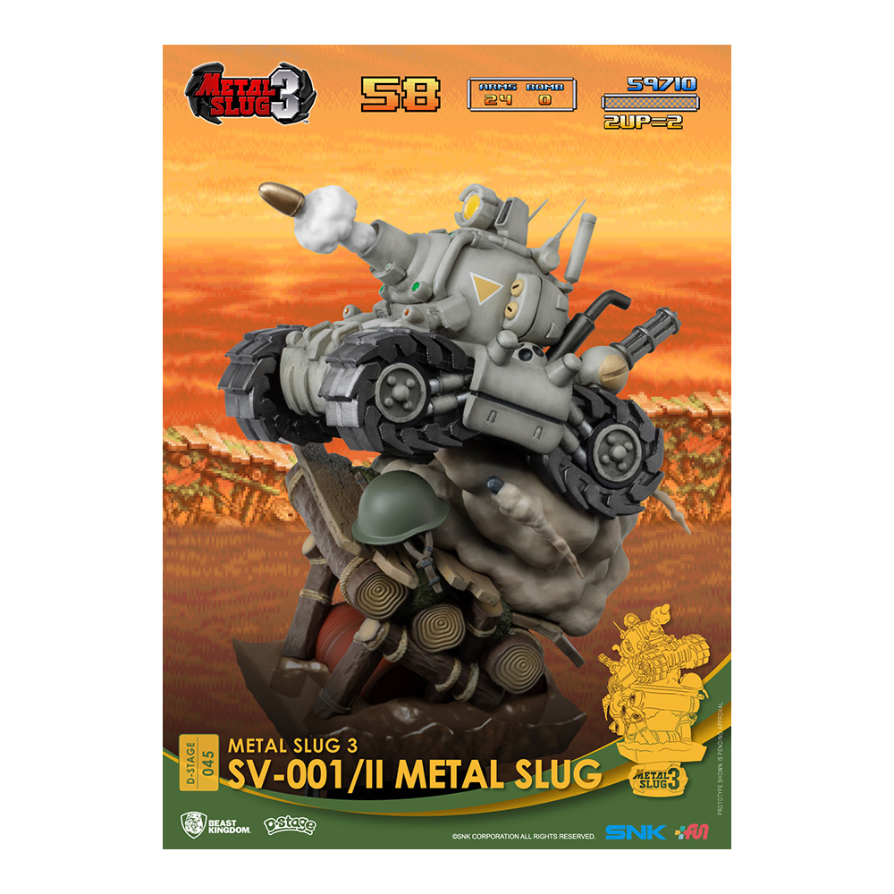 Metal Slug 3 - Figurine SV-001/II Diorama [D-Stage 045]