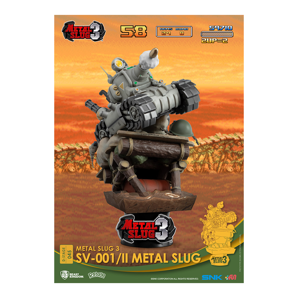 Metal Slug 3 - Figurine SV-001/II Diorama [D-Stage 045]