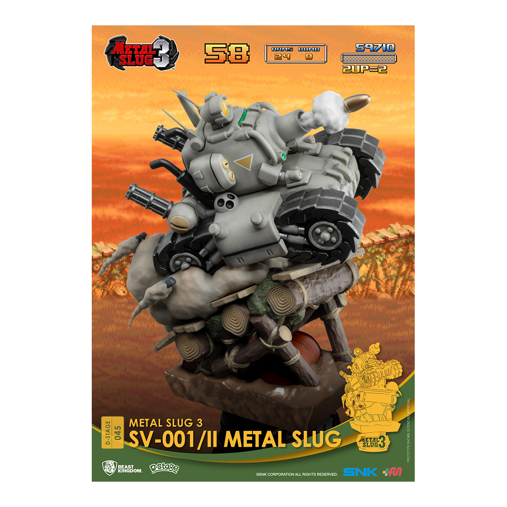 Metal Slug 3 - Figurine SV-001/II Diorama [D-Stage 045]