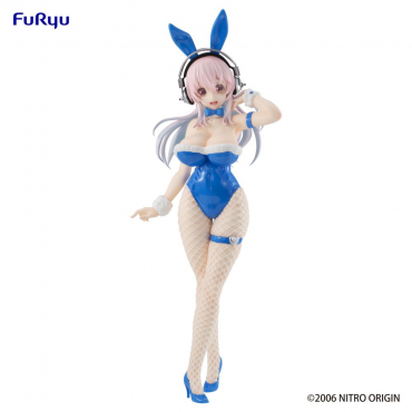 Super Sonico - Figurine Sonico Blue Rabbit Ver. Bicute Bunnies