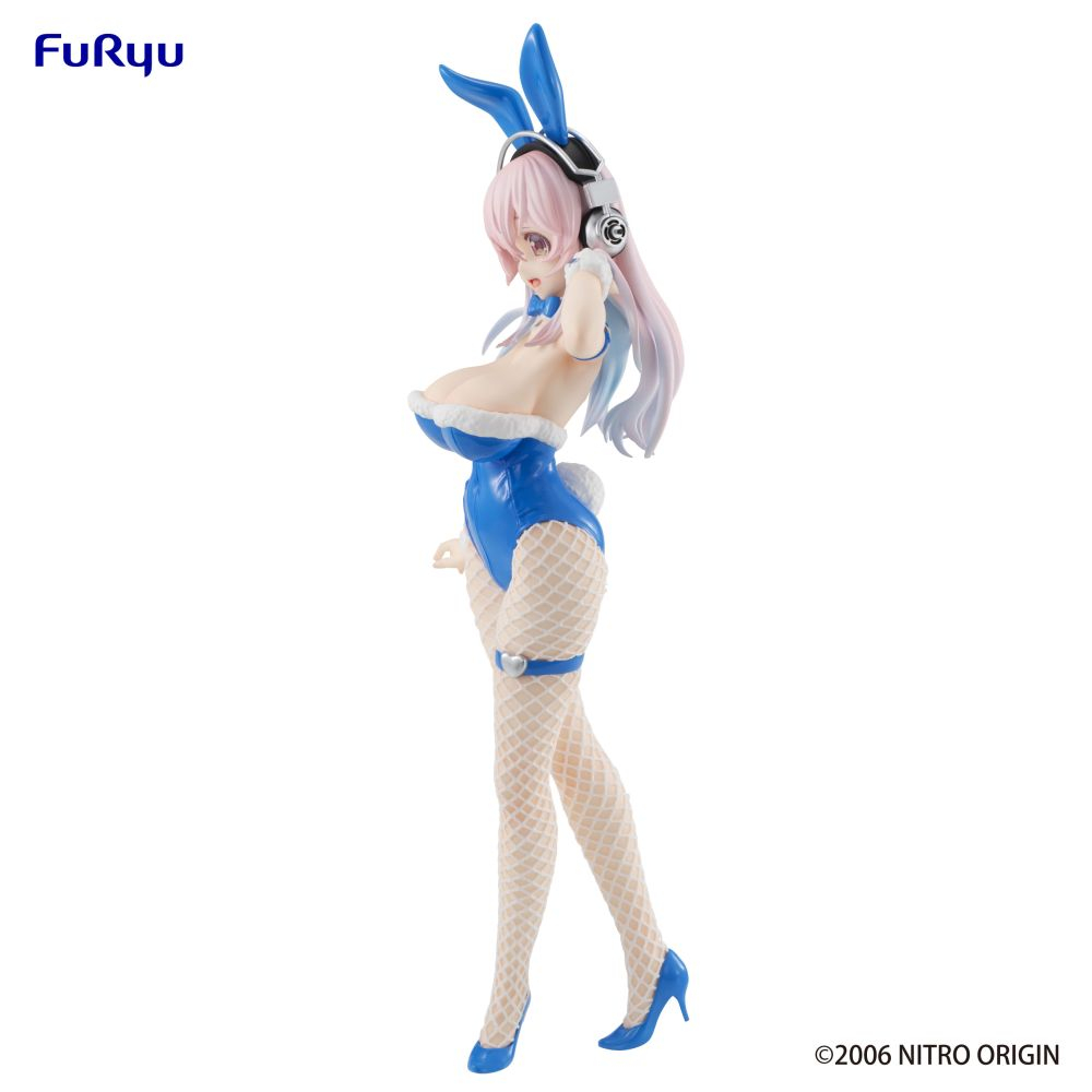 Super Sonico - Figurine Sonico Blue Rabbit Ver. Bicute Bunnies