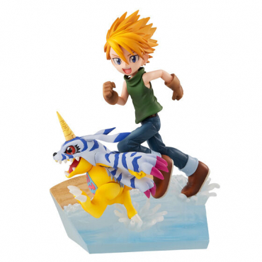 Digimon Adventure - Figurine Yamato Ishida & Gabumon 2022 G.E.M