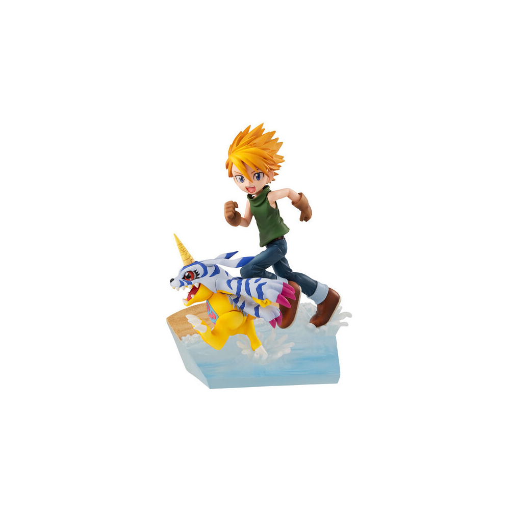 Digimon Adventure - Figurine Yamato Ishida & Gabumon 2022 G.E.M