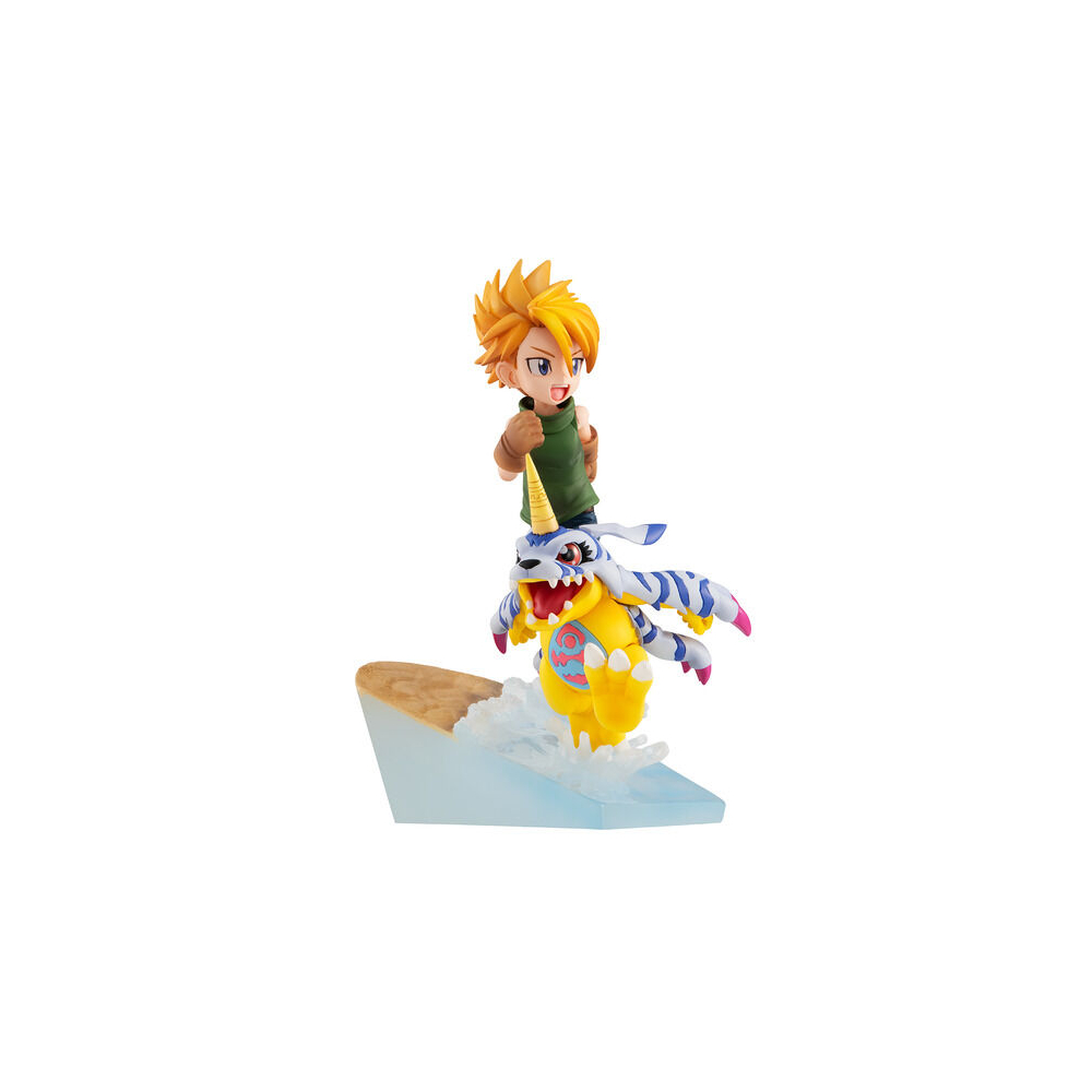 Digimon Adventure - Figurine Yamato Ishida & Gabumon 2022 G.E.M