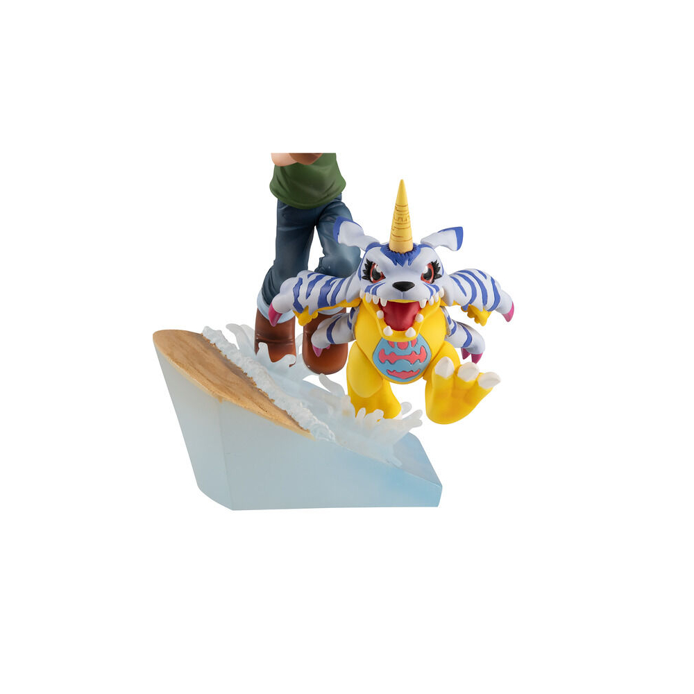 Digimon Adventure - Figurine Yamato Ishida & Gabumon 2022 G.E.M