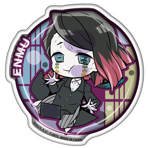 Demon Slayer Kimetsu No Yaiba - Stickers 3D Enmu Demon Slayer Kimetsu No Yaiba Vol. 2 Pita! Deformed