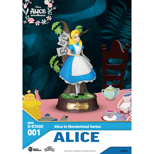 Disney - Figurine Alice Diorama [Mini D-Stage 001]