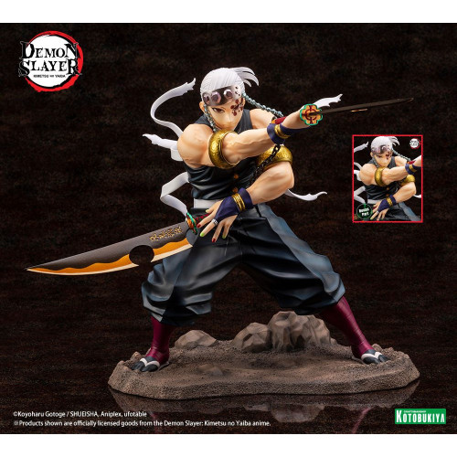 Demon Slayer Kimetsu No Yaiba - Figurine Tengen Uzui Bonus Edition ARTFXJ