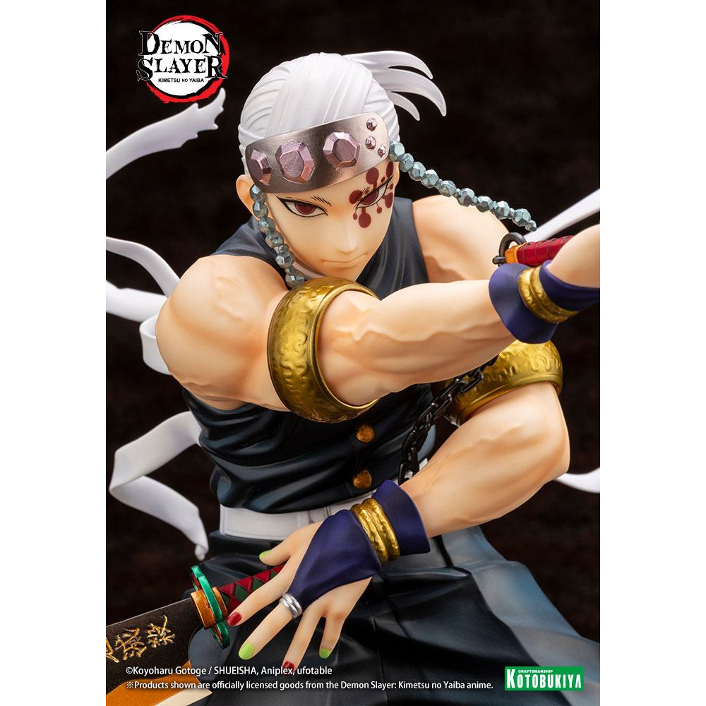 Demon Slayer Kimetsu No Yaiba - Figurine Tengen Uzui Bonus Edition ARTFXJ