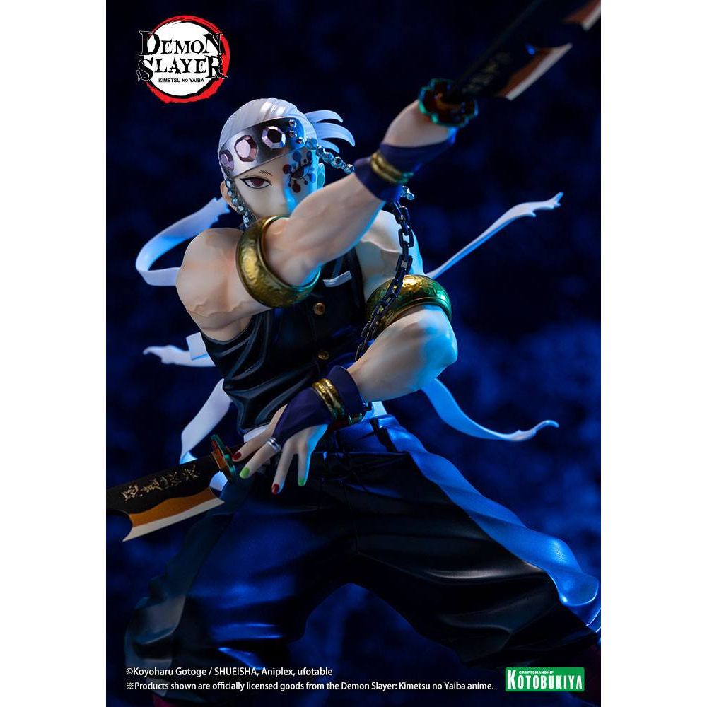 Demon Slayer Kimetsu No Yaiba - Figurine Tengen Uzui Bonus Edition ARTFXJ