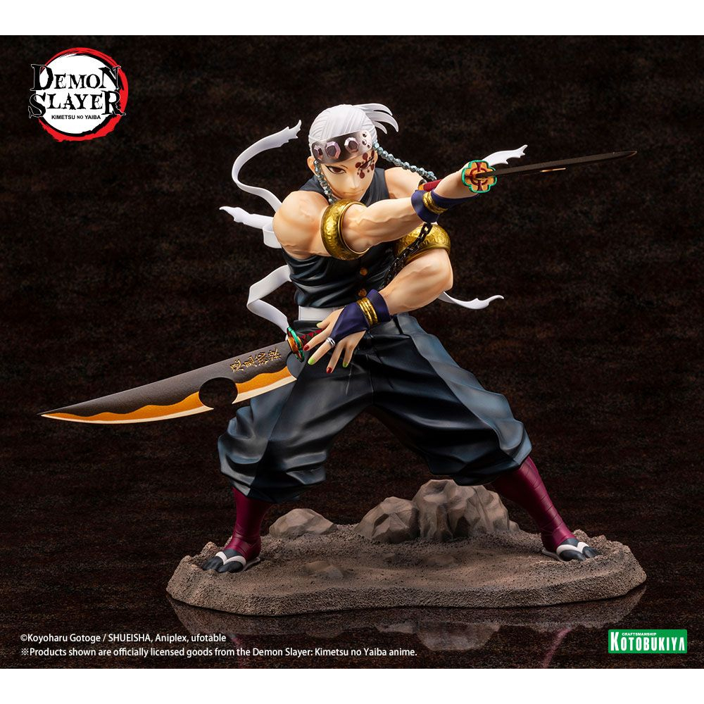 Demon Slayer Kimetsu No Yaiba - Figurine Tengen Uzui Bonus Edition ARTFXJ