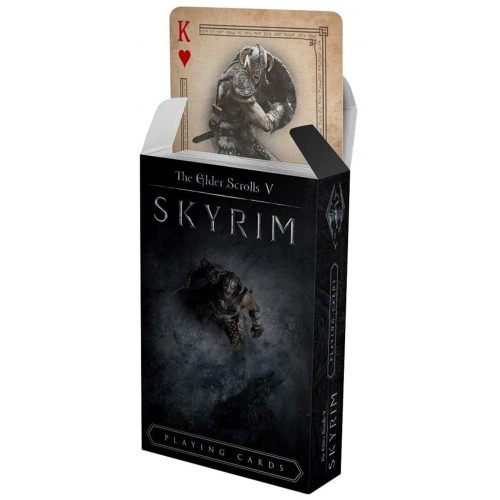 Elder Scrolls V - Paquet de 54 cartes à jouer Skyrim