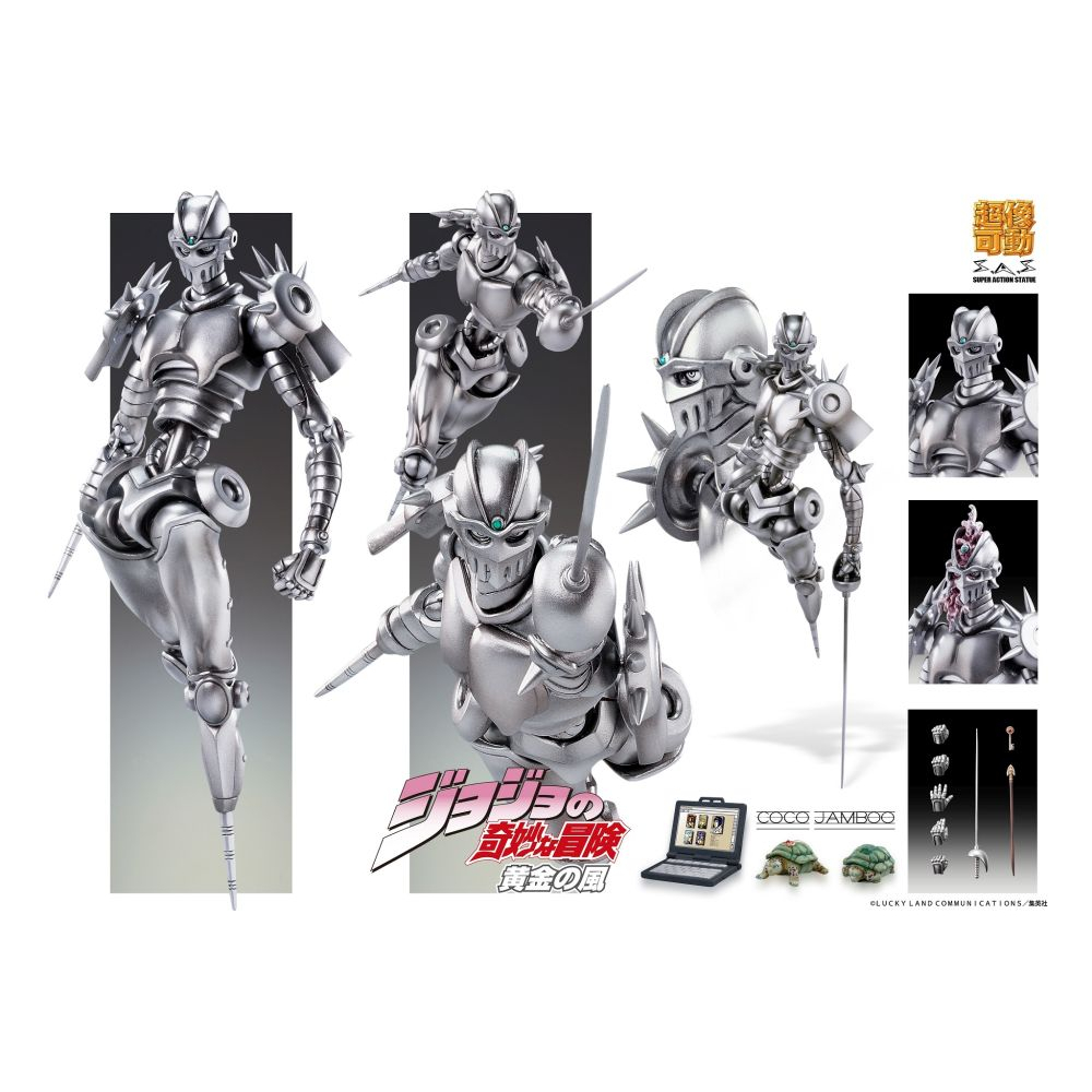 Jojo's Bizarre Adventure Golden Wind - Figurine Silver Chariot Chozokado