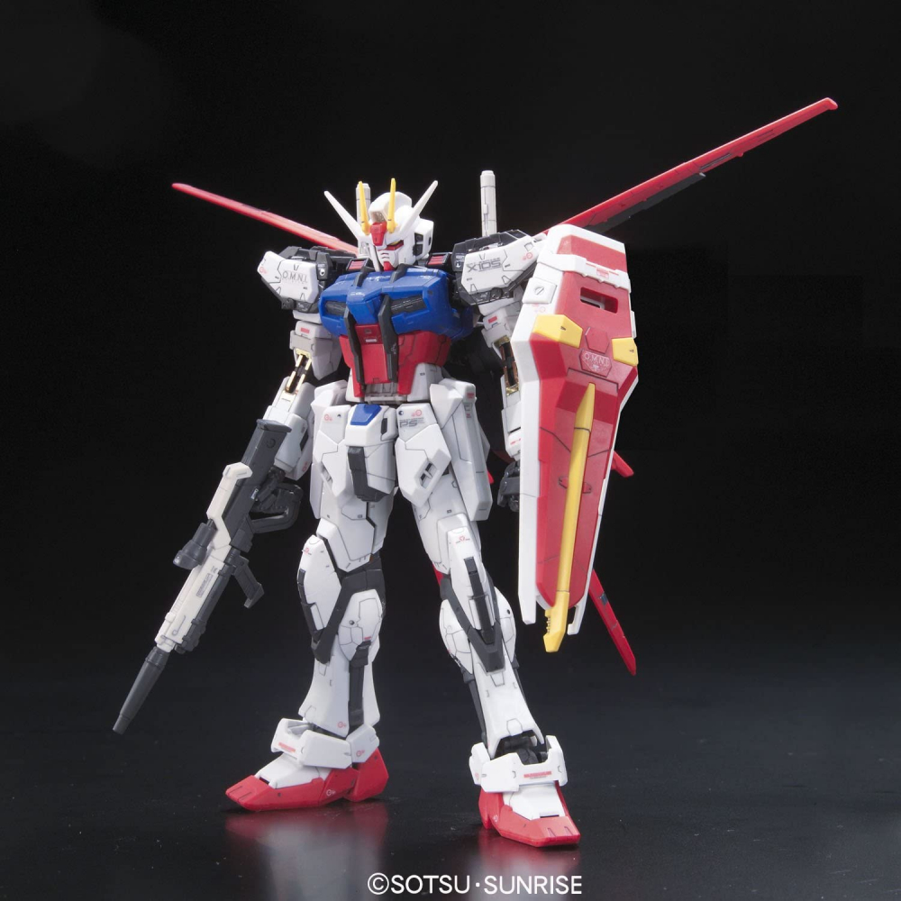 Gundam - Maquette Aile Strike Gundam [RG] 03 O.M.N.I Enforcer Mobile Suit GAT-X105